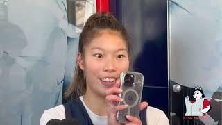 Kaitlyn Chen: UConn women's basketball pregame (Xavier)  - 1/7/24