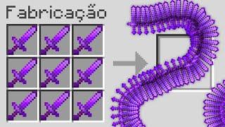 criei uma ESPADA SUPER no minecraft e...