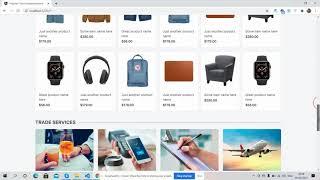 Angular 11 Bootstrap Ecommerce Site Free Home Page Templates