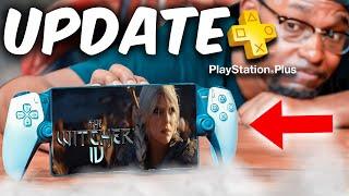 NEW FEATURES ADDED! Playstation Portal NEW UPDATE 4.0.1! Cloud Streaming, Menu Navigation (and more)