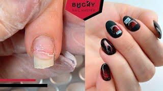 CRACKED NAIL & LIFTING! Huge Transformation