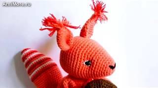 Амигуруми: схема Белочка. Игрушки вязаные крючком - Free crochet patterns.