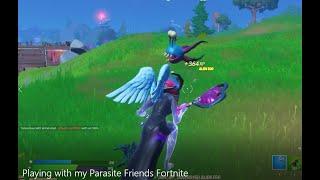 Playing with my Parasite Friends Fortnite