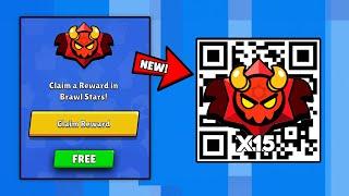 FREE! x15 DEMONIC AND ANGELIC DROPS!  QR CODE | BRAWL STAR QR CODES 2024 | BRAWL STARS NEW UPDATE