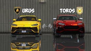 GTA 5 - PEGASSI TOROS vs LAMBORGHINI URUS