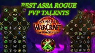 war within- best assassination rogue pvp talents guide!