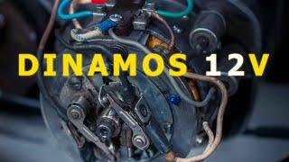 DINAMO Mejorado a 12V para JAWA Y CZ.