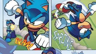 Sonic and Megaman Worlds Collide episode 3 comic dub collaboration