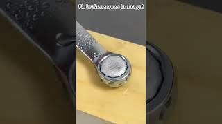 Molten iron + wrench = magic weapon?