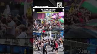 Iran-Israel War: Breaking! Protest Massive Protest Rally Hits NYC after US strikes Iran