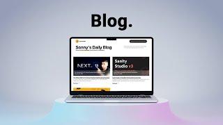  Let’s build a BLOG with Next.js 13 (Sanity v3, TypeScript, Tailwind CSS, Auth, CMS, Preview Mode)