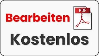 PDF Datei bearbeiten kostenlos | PDF Editor mit KI Assistent 