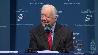 Excerpts from Former U.S. President Jimmy Carter's Aug. 20 News Conference