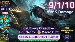 Wild Rift Senna Support Guide - Map Awareness Tips - Build, Runes, Combos & Gameplay