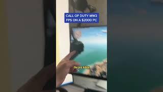 Call of Duty FPS on a $2000 Gaming PC