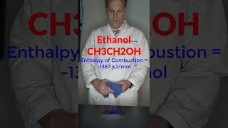 Ethanol vs Hexane #shorts #chemistry