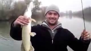 Fishing pike Turunchuk river , ловля щуки Турунчук