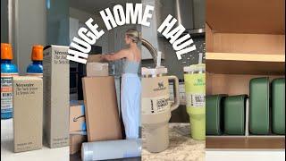 GIANT HOME HAUL: kitchen essentials, home decor, restocks + organization