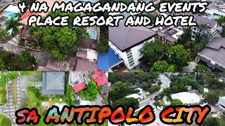 EVENTS PLACES ANTIPOLO 2022. LE BLANC, ALTA VISTA, GEMS HOTEL, JAMESVILLE RESORT BasLag tv