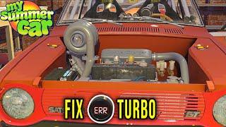 HOW TO FIX ERR (ERROR) ON THE GAUGE [DONNERTECHRACING TURBOCHARGER] - My Summer Car Tips #12 | Radex