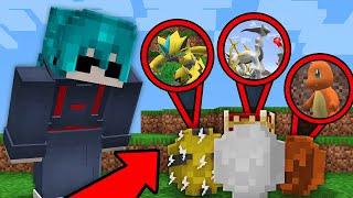 Ovos Pokémon Decidem meu Time no Minecraft Pixelmon