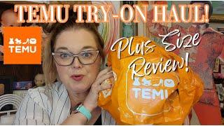 Temu Plus-Size Clothing Try-On Unboxing: HONEST REVIEW | What's Inside??