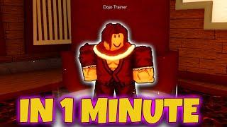 Get all belts FAST | Dojo Trainer quest (white, yellow, orange belt) in Blox Fruits