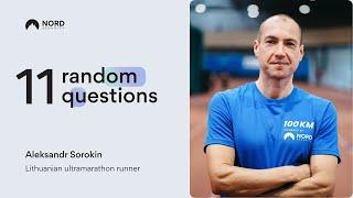 11 random Qs for The World's Best Ultrarunner of 2022 Aleksandr Sorokin