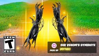 SHE VENOM's Mythic NOW in Fortnite!