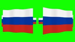 Russia Flag green screen video - Russia national flag Animation - non copyrighted #ImranSaifi