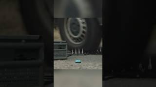 Spike Strip Robot for Police and Military Use