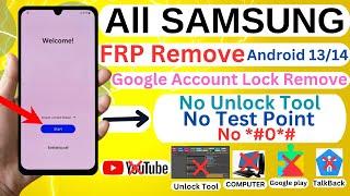 New Method All Samsung FRP Unlock/Bypass Android 13/14 Without Pc 2025 No Test Point | No *#0*#