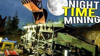 NIGHT TIME STORM GOLD MINING! GETTING A MILLION DOLLAR COMPANY! - Gold Rush Full Release Gameplay