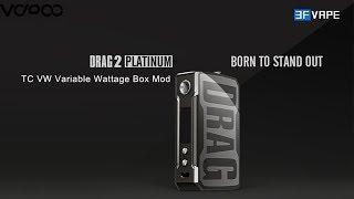 VOOPOO DRAG 2 Platinum TC VW Variable Wattage Box Mod