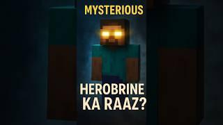 Minecraft's Biggest Mystery... Herobrine is Real Or Myth? |#minecraft #viralvideo #shorts