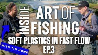 Tim's 72cm bass | Bass fishing with soft plastic lures in flow | Inside Art of Fishing - Episode 3