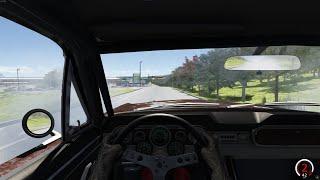 Cruising Through the Streets in a Honda Powered Ford Mustang Interior - Pudsey (Assetto Corsa)