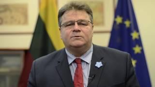 The Minister of Foreign Affairs of Lithuania thanks the international community
