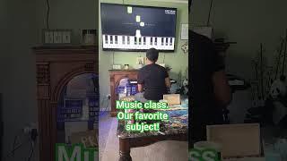 learning Silent Night #blessed #homeschooling #homeschoolmomlife #musicclass #growthmindset #gift