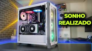 MEU NOVO PC GAMER 2024, ERA UM SONHO! FICOU INSANO! (MONTANDO E TESTANDO)