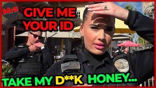 This Female Cop Tries to Flex Authority But Gets Owned! | Id Refusal #126