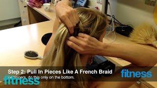 How to Do a Pinterest Braid | Fitness