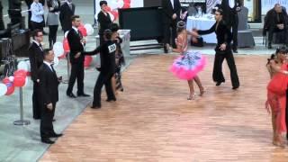 Bulgarian Latin Championship, Sofia 2012. Georgi Naidenov - Olga Sedova, samba final