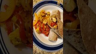 try this protein full vegan fajita you will love it  #fajitas  #youtubepartner  veg fajita #recipes