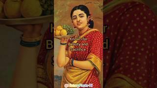 "Madri-The graceful Queen ." By Raja Ravi Varma.#trending #viral #art