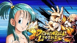 Master Roshi vs Bulma - Dragon Ball Legends (2018)
