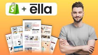 Shopify Ella Theme Customization Tutorial 2025 (FOR BEGINNERS)