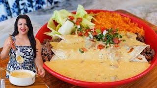 Quick Easy Recipe: Burrito con Queso & Instant Pot Mexican Rice