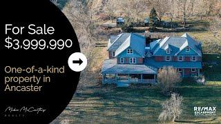 Luxury Hamilton Real Estate For Sale | One of a Kind 73 Acre Estate | Mike McCarthy Realty