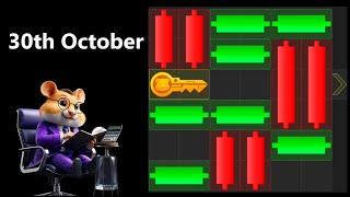 30  October, Hamster Kombat Puzzle Game Today